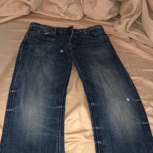 Mens polo jeans